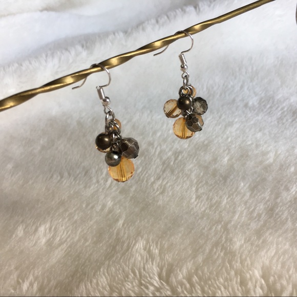 💋🆕Bead Cluster Drop Earrings - Picture 7 of 7